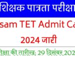 Assam TET 2024 Admit Card Download Guide on madhyamik.assam.gov.in - Step-by-Step Instructions